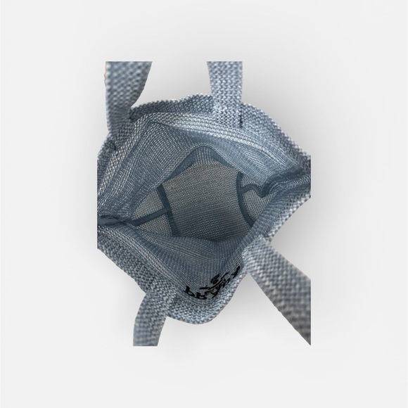 Prada blue straw GWP tote bag - Picture 3 of 3